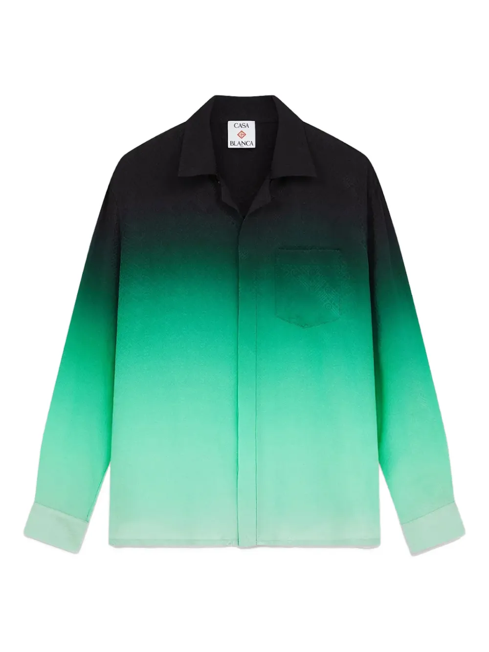 Рубашка с эффектом омбре CASABLANCA, зеленый
Рубашка с эффектом омбре CASABLANCA, зеленый