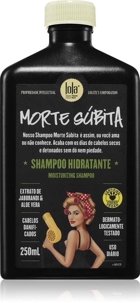 Morte Subita Shampoo увлажняющий шампунь Lola Cosmetics, 250 гр
Morte Subita Shampoo увлажняющий шампунь Lola Cosmetics, 250 гр
