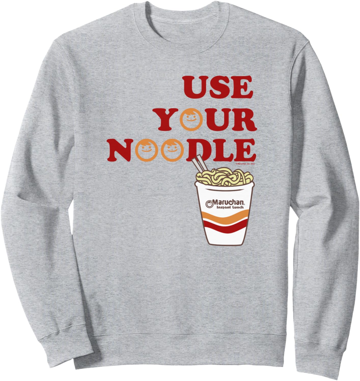Толстовка с логотипом Maruchan Instant Lunch Use Your Noodle Cup Maru-Chan, серый
Толстовка с логотипом Maruchan Instant Lunch Use Your Noodle Cup Maru-Chan, серый