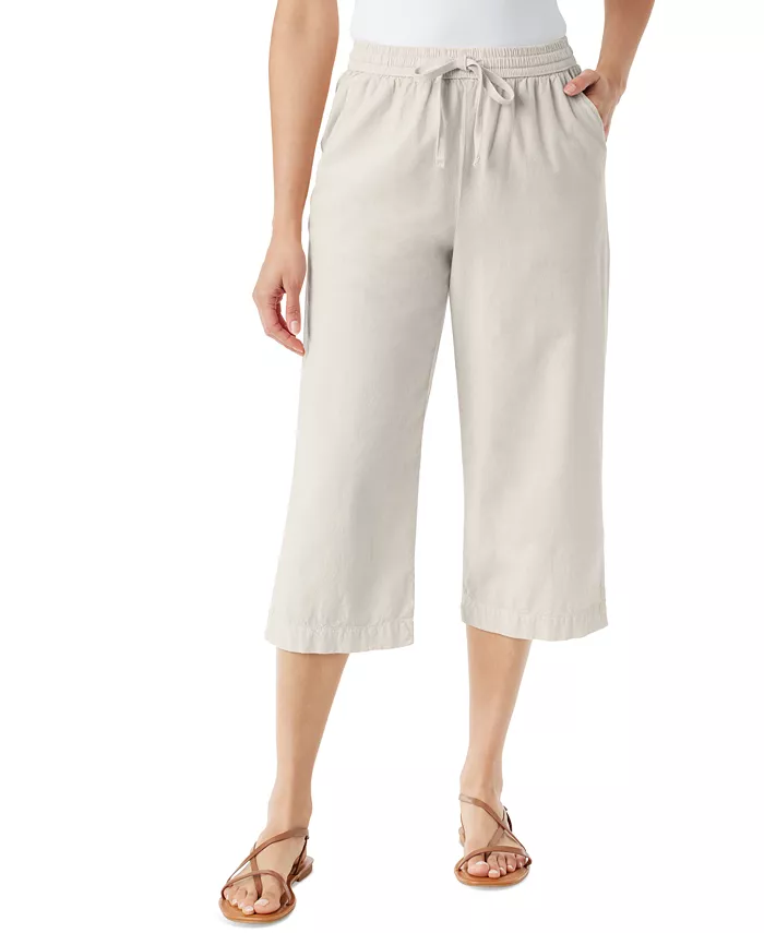 Женские укороченные хлопковые брюки Blaine на резинке Gloria Vanderbilt, коричневый/бежевый
Женские укороченные хлопковые брюки Blaine на резинке Gloria Vanderbilt, коричневый/бежевый