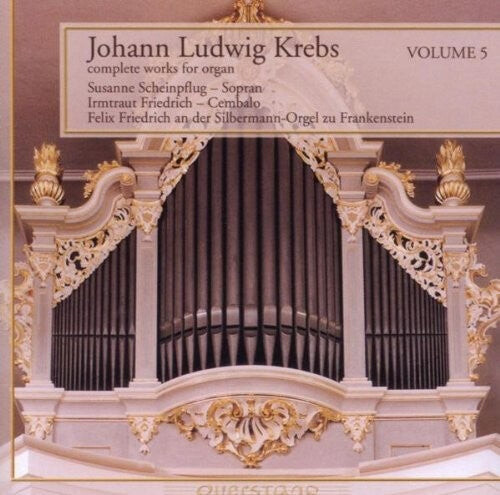 CD диск Krebs / Friedrich / Scheinplflug: V5: Complete Works for Organ
CD диск Krebs / Friedrich / Scheinplflug: V5: Complete Works for Organ