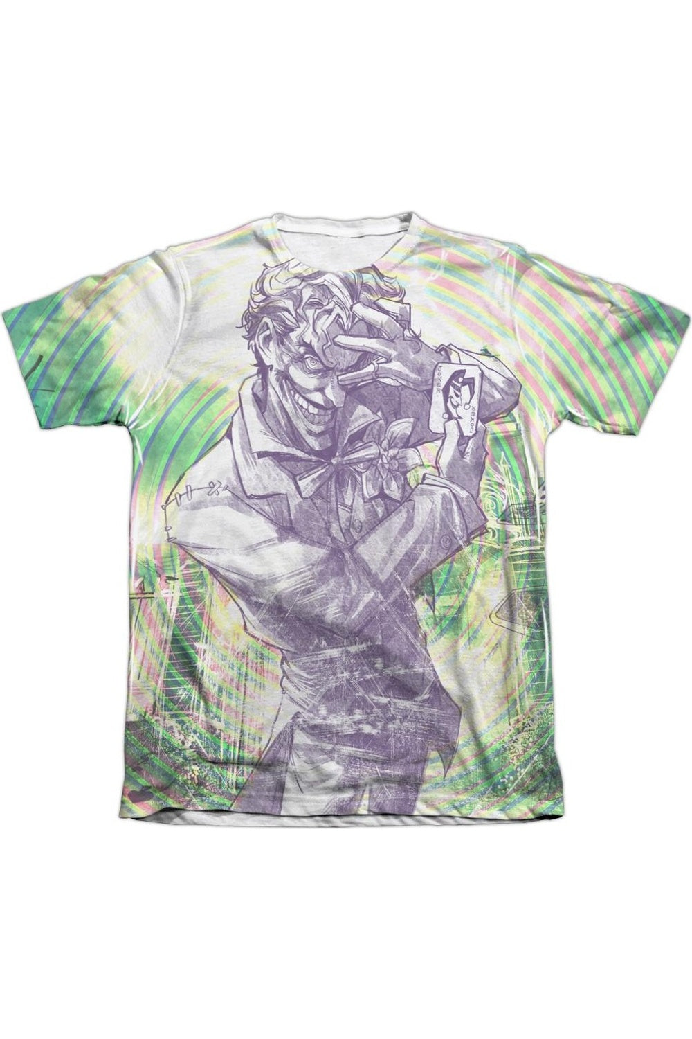 Футболка с коротким рукавом Batman Mad Mad Swirl для взрослых из полиэстера/хлопка Gildan, белый
Футболка с коротким рукавом Batman Mad Mad Swirl для взрослых из полиэстера/хлопка Gildan, белый