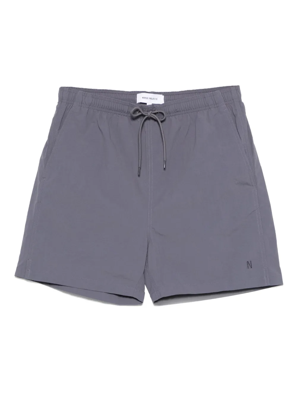 Шорты с вышитым логотипом Norse Projects, синий 
Шорты с вышитым логотипом Norse Projects, синий