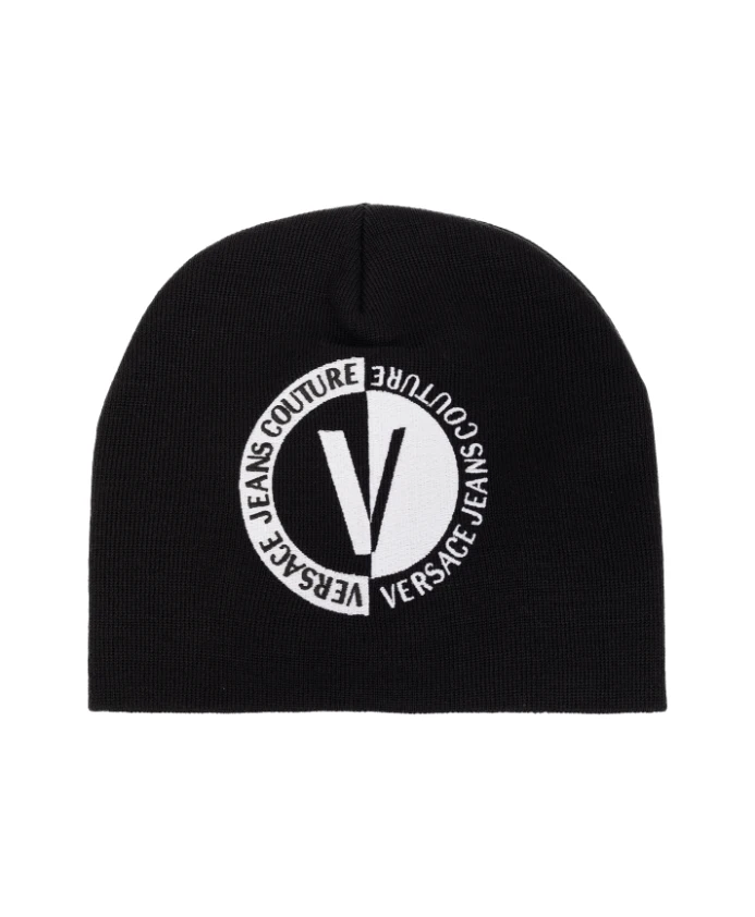 Черная шерстяная шапка с вышитым логотипом. Versace Jeans Couture, черный
Черная шерстяная шапка с вышитым логотипом. Versace Jeans Couture, черный
