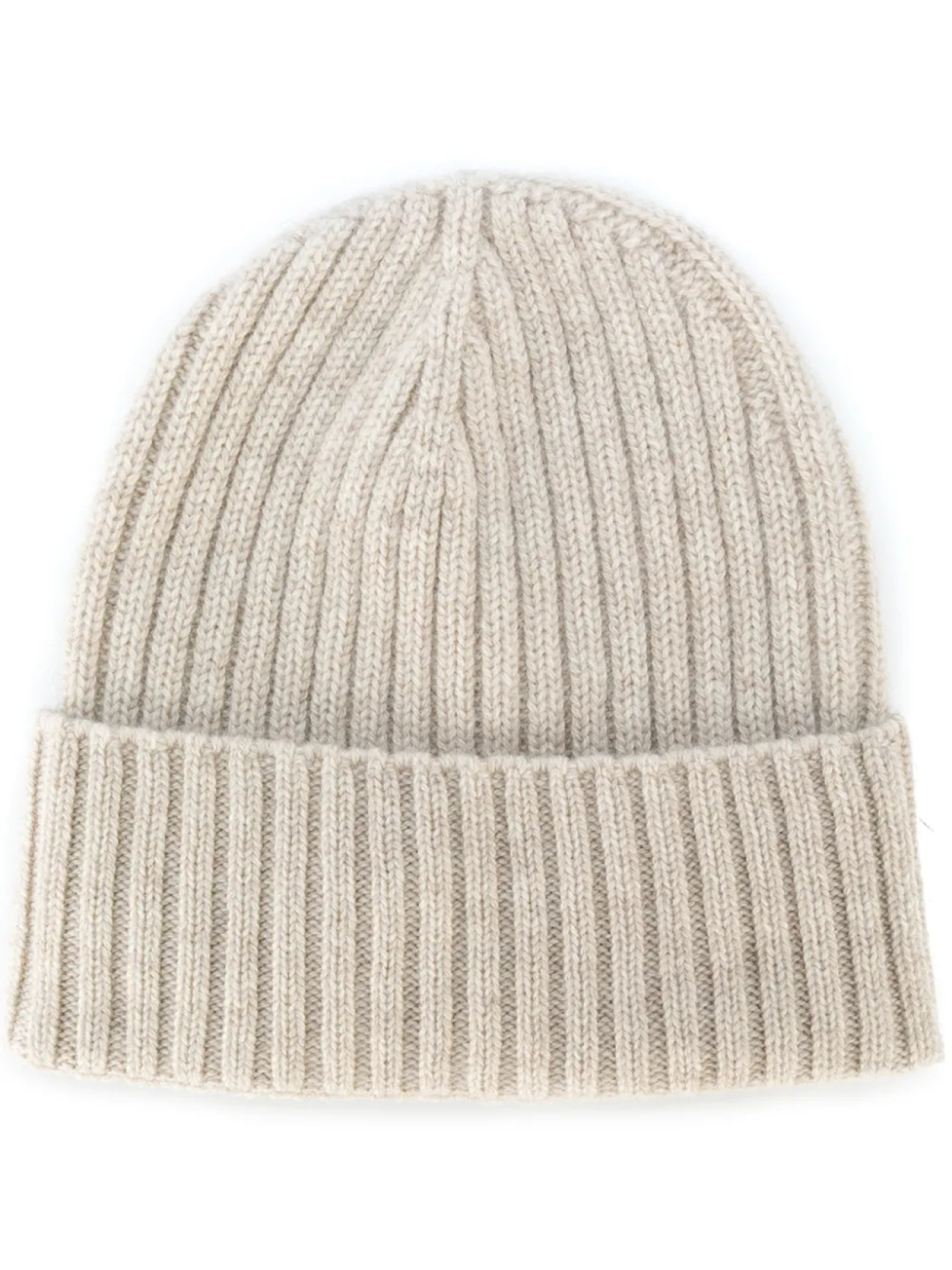 Кашемировая шапка в рубчик Dell'oglio, нейтральный 
Кашемировая шапка в рубчик Dell'oglio, нейтральный