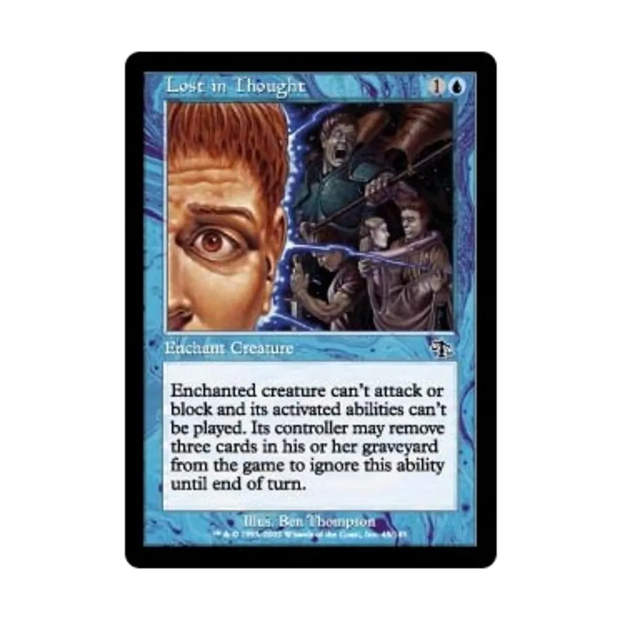 CCG Задумавшись (С) (Фольга), MTG - Judgment
CCG Задумавшись (С) (Фольга), MTG - Judgment