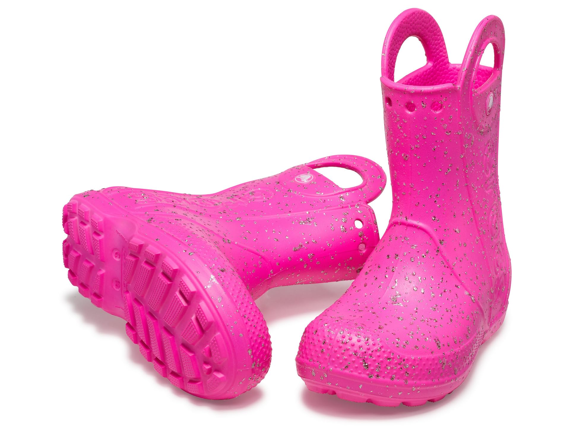 Ботинки Crocs Kids Handle It Rain Boot, Pink Crush Glitter
Ботинки Crocs Kids Handle It Rain Boot, Pink Crush Glitter