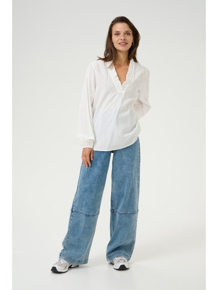 Блузка Kaffe, цвет chalk
Блузка Kaffe, цвет chalk