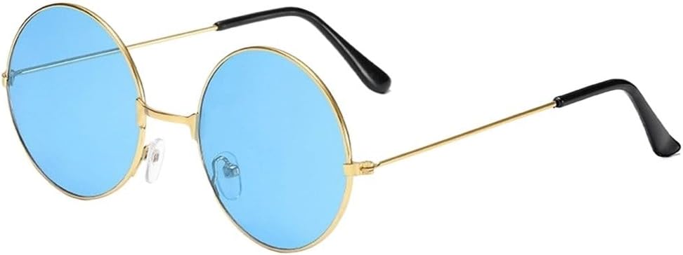 Модные ретро круглые солнцезащитные очки в стиле хиппи для женщин и мужчин, стильные панк-диско-очки для вечеринок, круглые металлические солнцезащитные очки с защитой от УФ-излучения Generic, Blue
Модные ретро круглые солнцезащитные очки в стиле хиппи для женщин и мужчин, стильные панк-диско-очки для вечеринок, круглые металлические солнцезащитные очки с защитой от УФ-излучения Generic, Blue