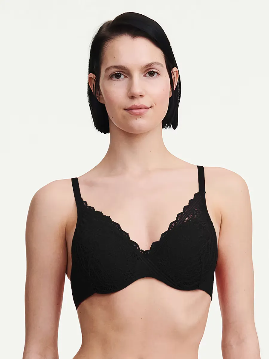 Бюстгальтер на косточках предварительной формы с эффектом памяти из кружева и ультрамягкой ткани Floral Touch Chantelle, черный
Бюстгальтер на косточках предварительной формы с эффектом памяти из кружева и ультрамягкой ткани Floral Touch Chantelle, черный