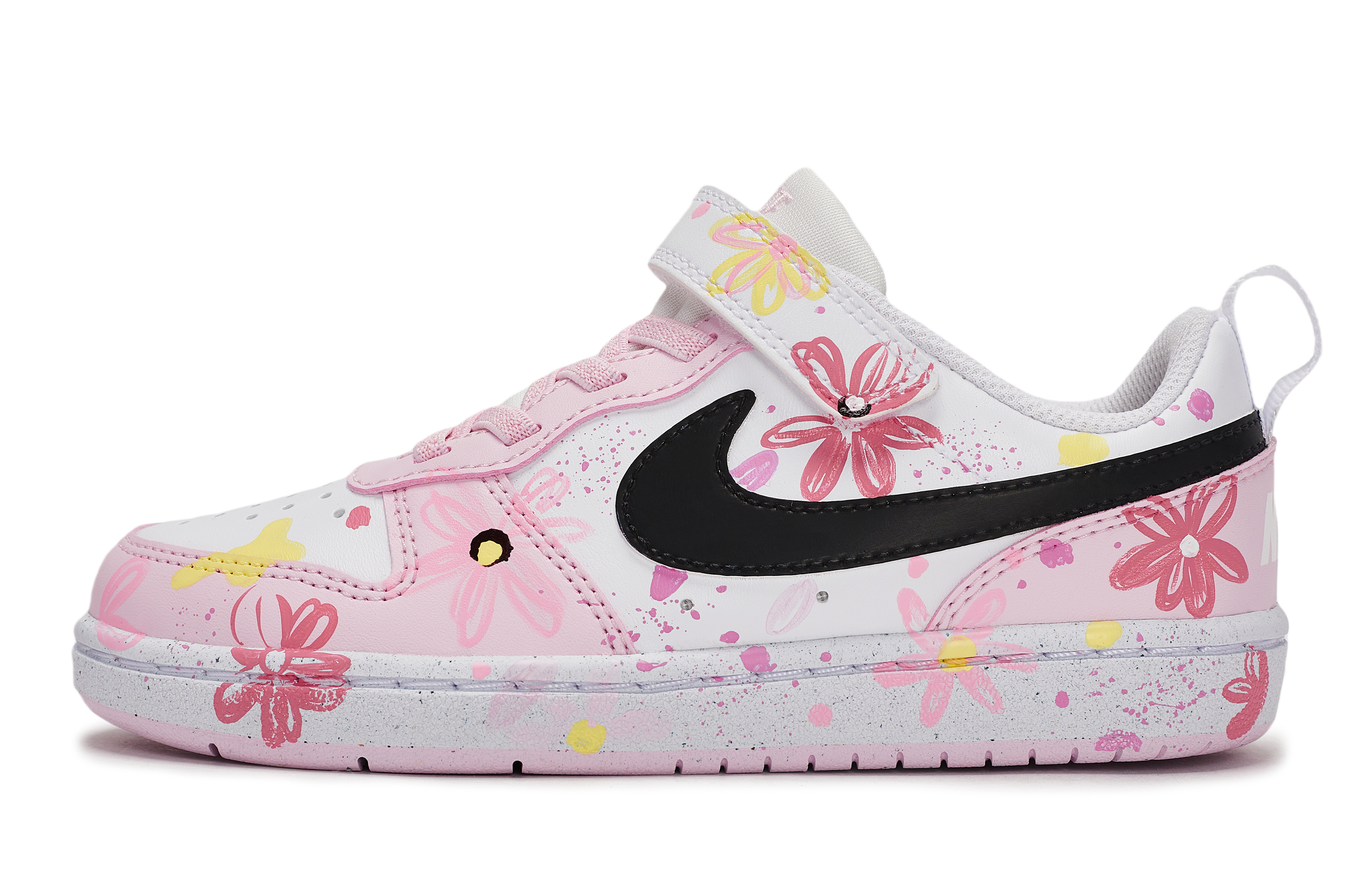 Детские кроссовки для скейтбординга Court Borough с противоскользящей подошвой и износостойким верхом Nike, розовый/черный/желтый
Детские кроссовки для скейтбординга Court Borough с противоскользящей подошвой и износостойким верхом Nike, розовый/черный/желтый