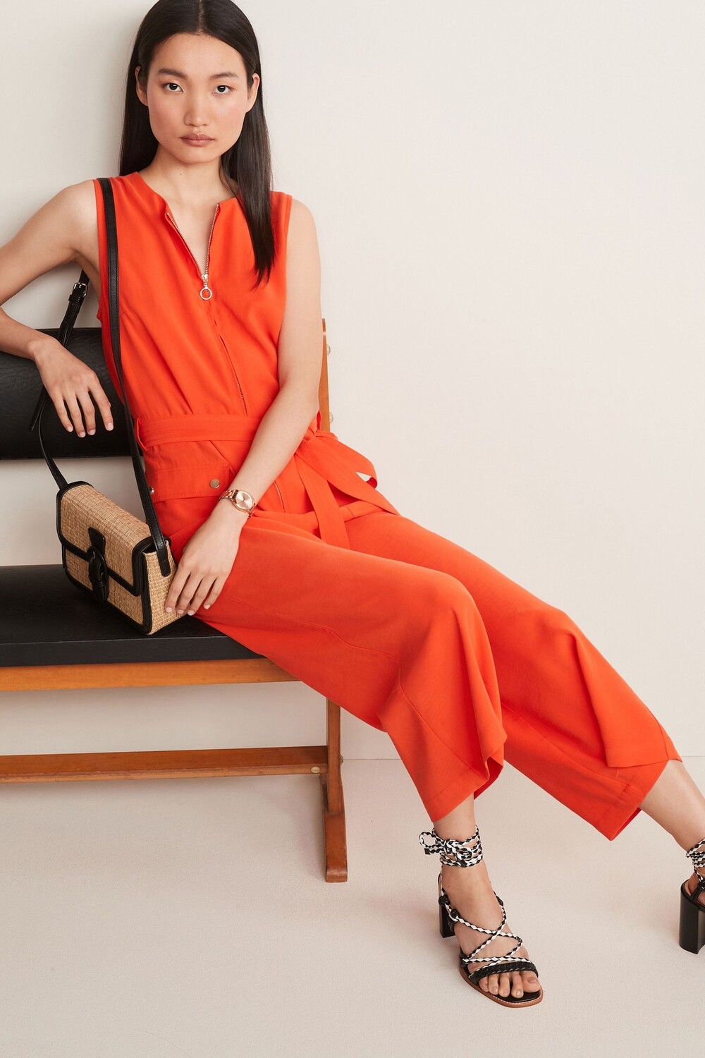 Комбинезон с молнией спереди Next, красный
Комбинезон с молнией спереди Next, красный