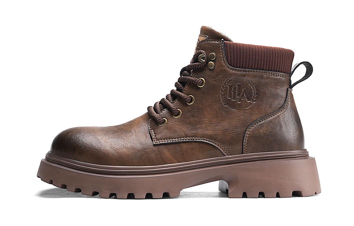 HLA Мужские ботинки Martin черно-красно-коричневые красно-коричневые, цвет Red Brown
HLA Мужские ботинки Martin черно-красно-коричневые красно-коричневые, цвет Red Brown