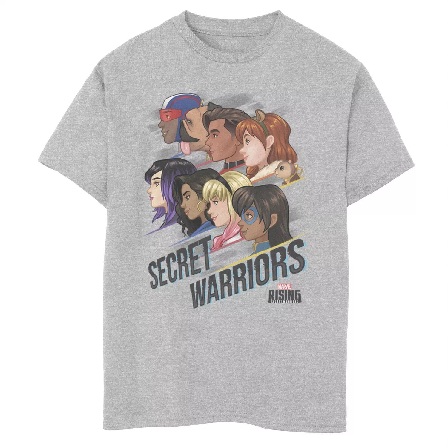 Футболка с рисунком Marvel Secret Warriors для мальчиков 8–20 лет, полностью литая, с боковым профилем Marvel
Футболка с рисунком Marvel Secret Warriors для мальчиков 8–20 лет, полностью литая, с боковым профилем Marvel