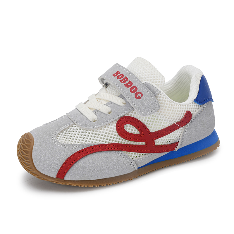 Нескользящие, дышащие, износостойкие, низкие детские кроссовки для повседневной носки. Для детей от 3 до 7 лет. BOBDOG, синий/красный 
Нескользящие, дышащие, износостойкие, низкие детские кроссовки для повседневной носки. Для детей от 3 до 7 лет. BOBDOG, синий/красный