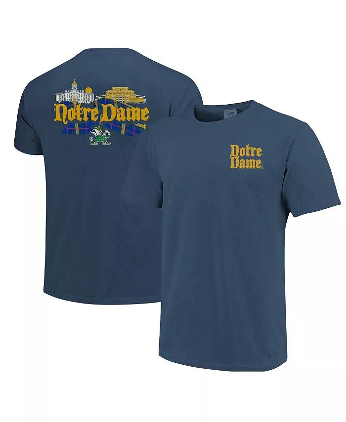 Футболка мужская и женская Navy Notre Dame Fighting Irish Hyper Local Celtic Tartan Campus Image One
Футболка мужская и женская Navy Notre Dame Fighting Irish Hyper Local Celtic Tartan Campus Image One