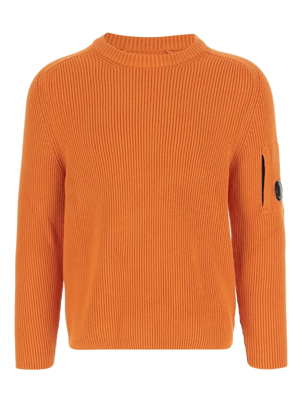 Свитер в рубчик с круглым вырезом C.P. Company, оранжевый
Свитер в рубчик с круглым вырезом C.P. Company, оранжевый