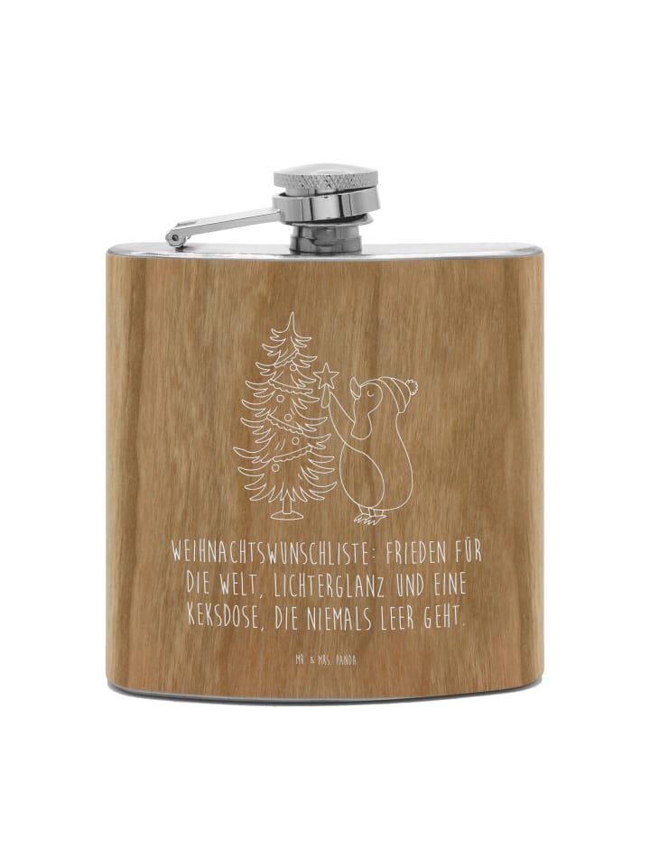 Mr. & Mrs. Panda Фляжка, пингвин, рождественская елка с надписью коричневого цвета
Mr. & Mrs. Panda Фляжка, пингвин, рождественская елка с надписью коричневого цвета