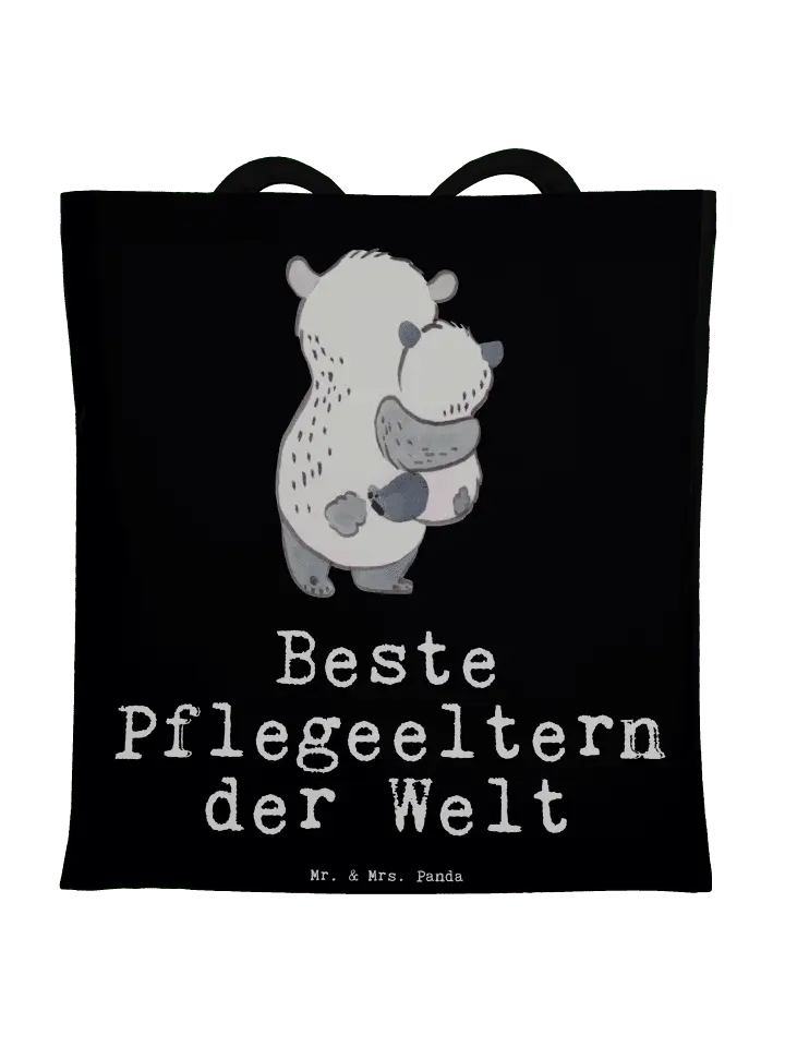 Сумка для переноски Mr & Mrs Panda Panda Beste Pflegeeltern der Welt m, черный
Сумка для переноски Mr & Mrs Panda Panda Beste Pflegeeltern der Welt m, черный