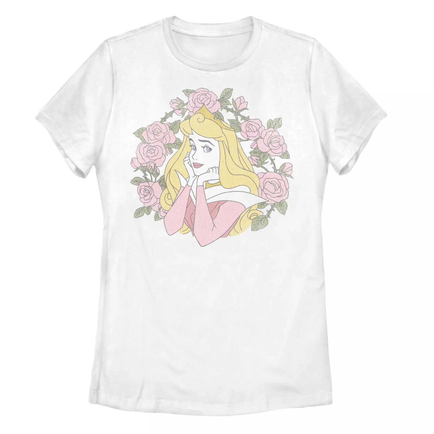 Детская футболка Disney's Sleeping Beauty с портретом принцессы Авроры Роуз Торн Licensed Character
Детская футболка Disney's Sleeping Beauty с портретом принцессы Авроры Роуз Торн Licensed Character