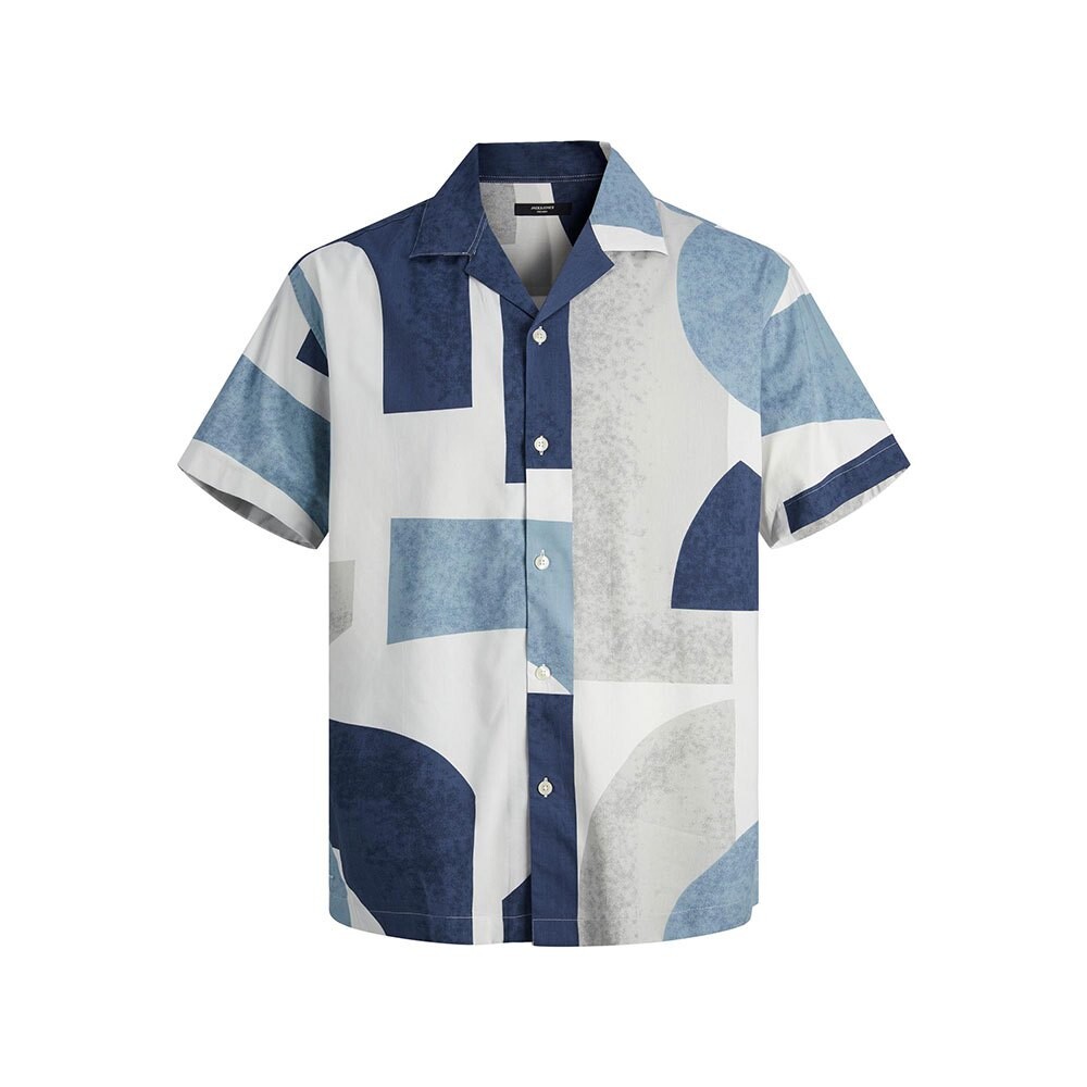 Рубашка с коротким рукавом Jack & Jones Blacarnaby Print Resort, Разноцветный 
Рубашка с коротким рукавом Jack & Jones Blacarnaby Print Resort, Разноцветный