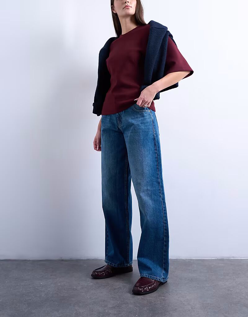 Свободные джинсы Hourglass Cinch винтажного синего цвета Topshop Hourglass
Свободные джинсы Hourglass Cinch винтажного синего цвета Topshop Hourglass