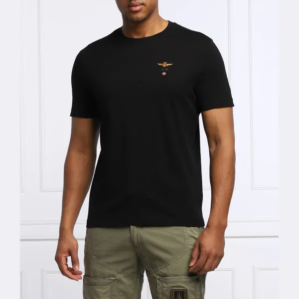 Футболка стандартного кроя Aeronautica Militare, черный
Футболка стандартного кроя Aeronautica Militare, черный