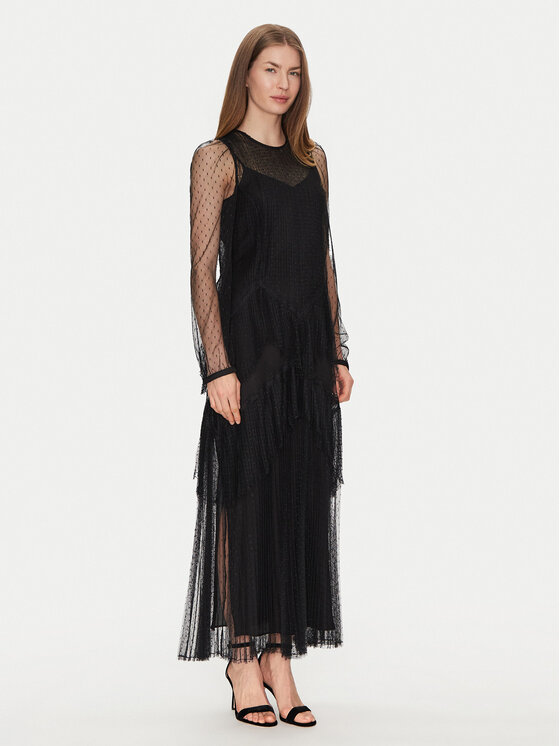 Летнее платье стандартный крой 251TP2510 Twinset, черный
Летнее платье стандартный крой 251TP2510 Twinset, черный