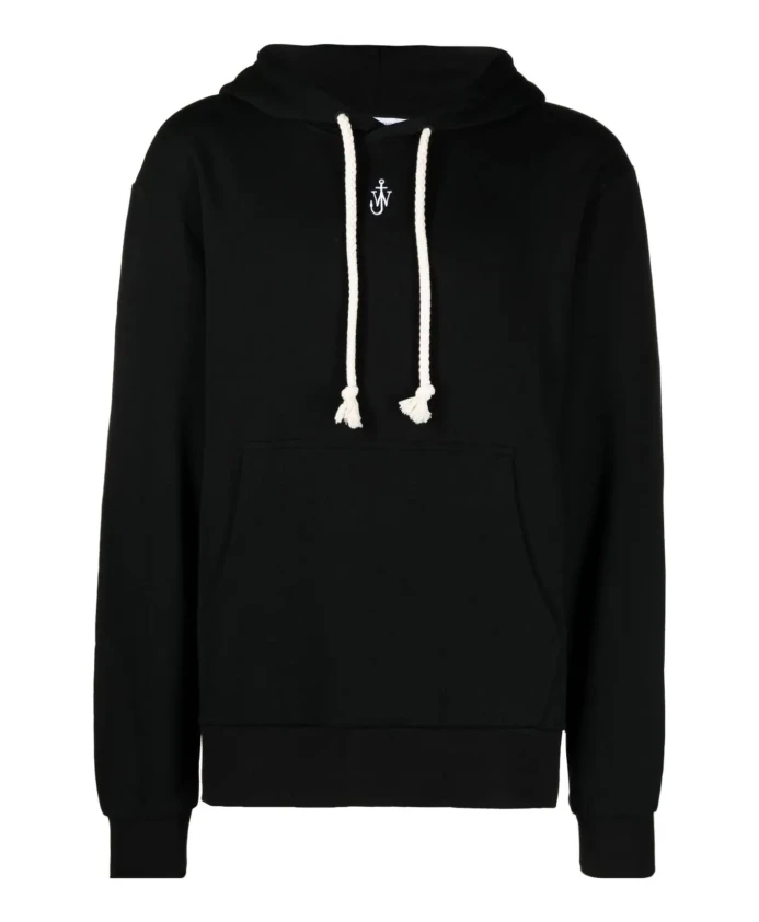 Толстовка из хлопка и шелка Jw Anderson, черный
Толстовка из хлопка и шелка Jw Anderson, черный
