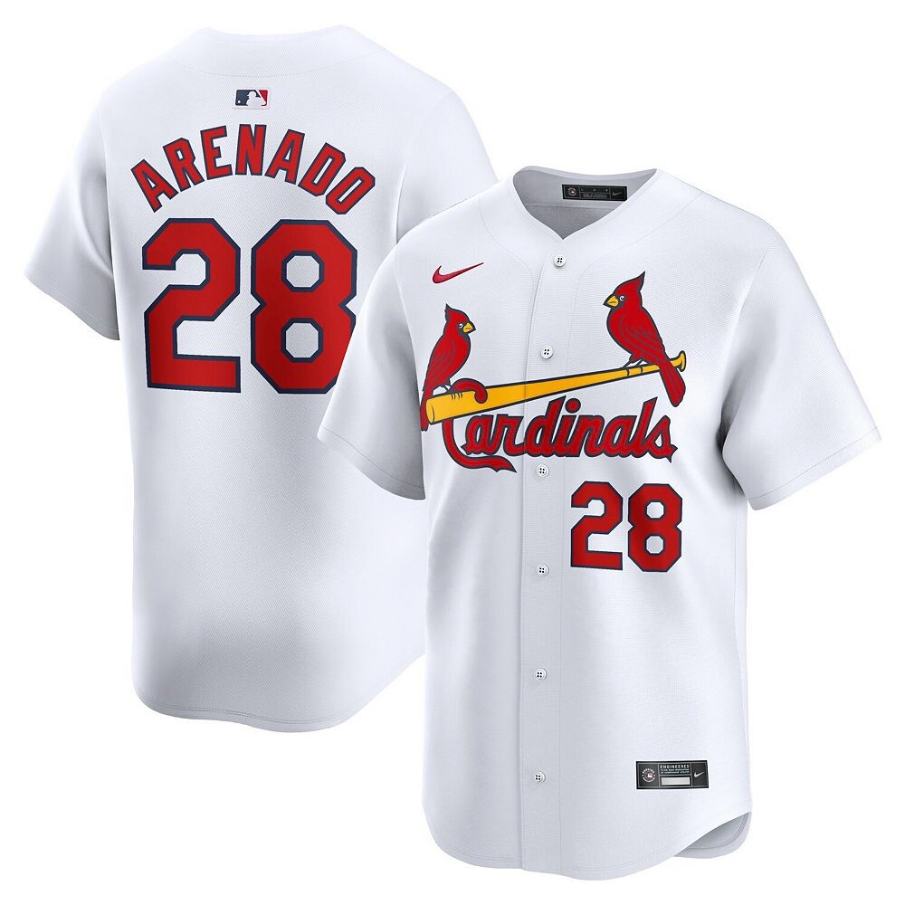 Молодежная футболка Nike Nolan Arenado White St. Louis Cardinals Home Limited Player, цвет Crd White
Молодежная футболка Nike Nolan Arenado White St. Louis Cardinals Home Limited Player, цвет Crd White