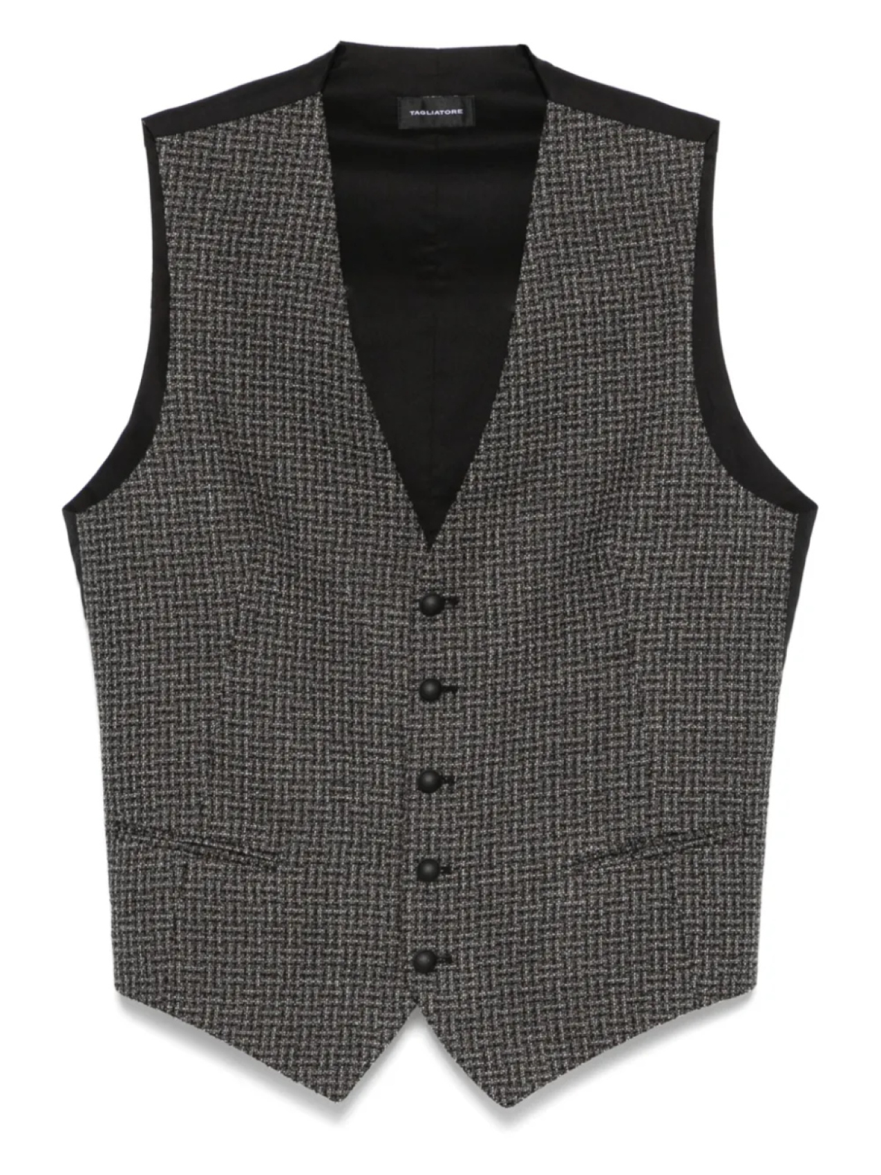 Жилет из хлопка Tagliatore, черный
Жилет из хлопка Tagliatore, черный