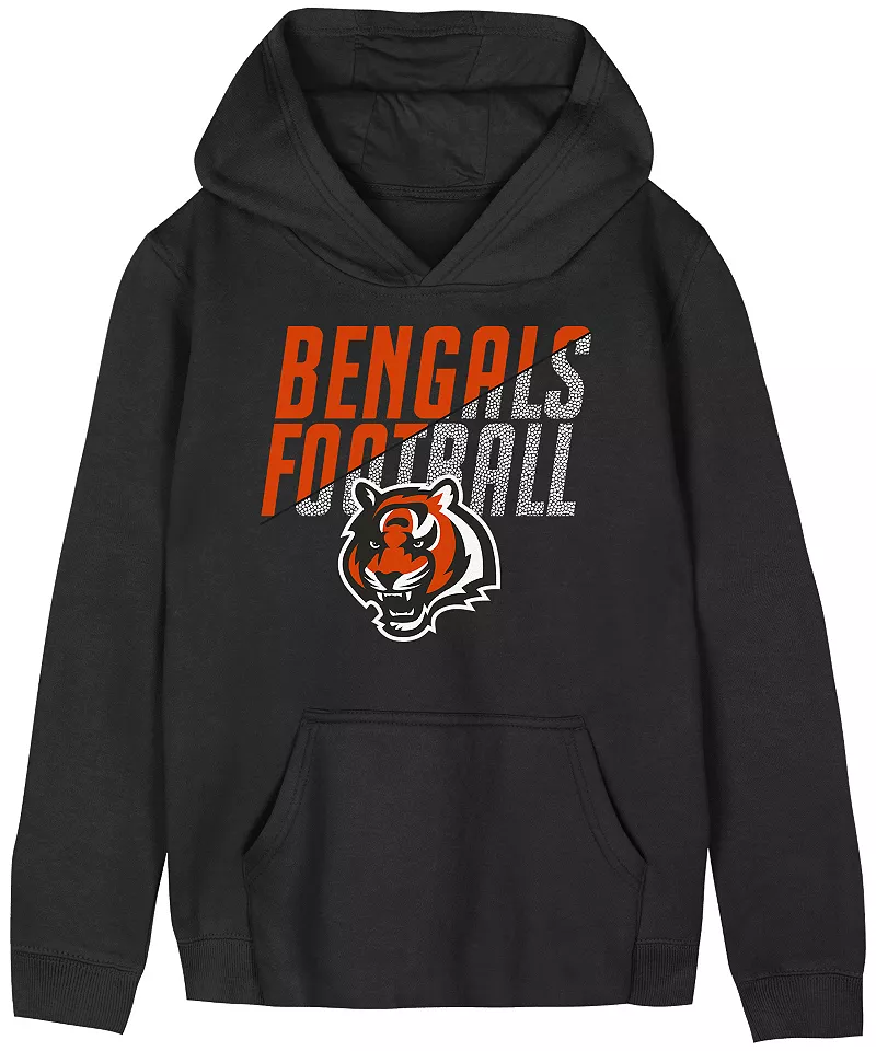 Одежда команды НФЛ, черный пуловер с капюшоном для маленьких детей Cincinnati Bengals Team Football NFL Team Apparel
Одежда команды НФЛ, черный пуловер с капюшоном для маленьких детей Cincinnati Bengals Team Football NFL Team Apparel