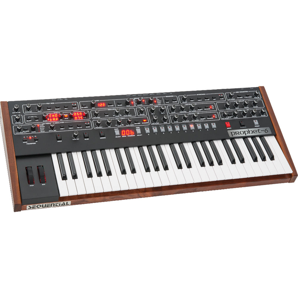 Синтезатор Sequential Sequential Prophet-6 Synthesizer DSI-2600
Синтезатор Sequential Sequential Prophet-6 Synthesizer DSI-2600
