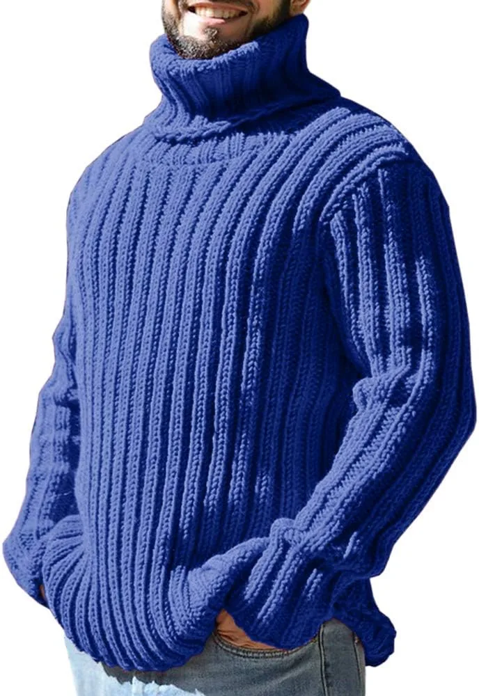 Мужской свитер с воротником-водолазкой, кабельной вязкой, длинным рукавом, приталенный, утепленный Runcati
Мужской свитер с воротником-водолазкой, кабельной вязкой, длинным рукавом, приталенный, утепленный Runcati