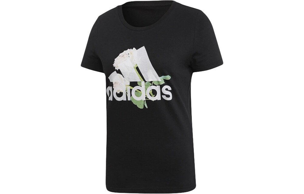 Женская футболка с цветочным принтом Must Haves, черная Adidas
Женская футболка с цветочным принтом Must Haves, черная Adidas