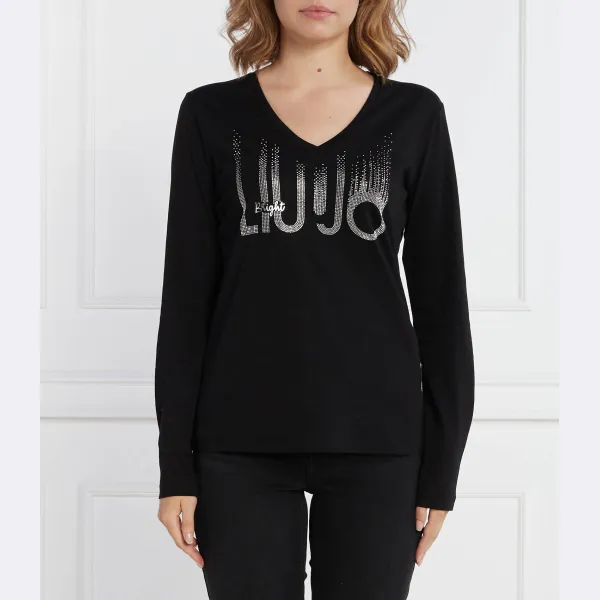 Блузка стандартного кроя Liu Jo, черный
Блузка стандартного кроя Liu Jo, черный