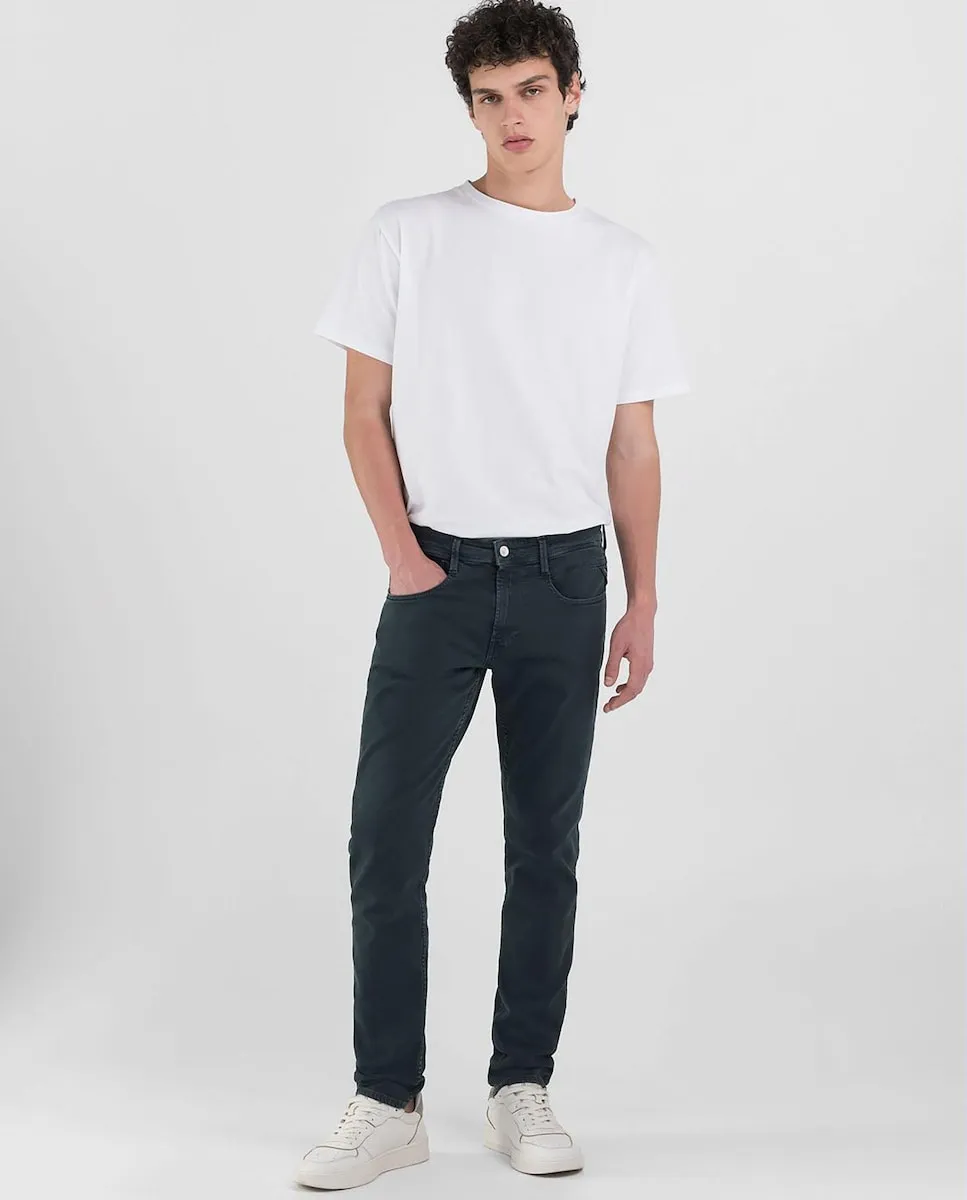 Узкие мужские джинсы с карманами Replay, тёмно-синий
Узкие мужские джинсы с карманами Replay, тёмно-синий