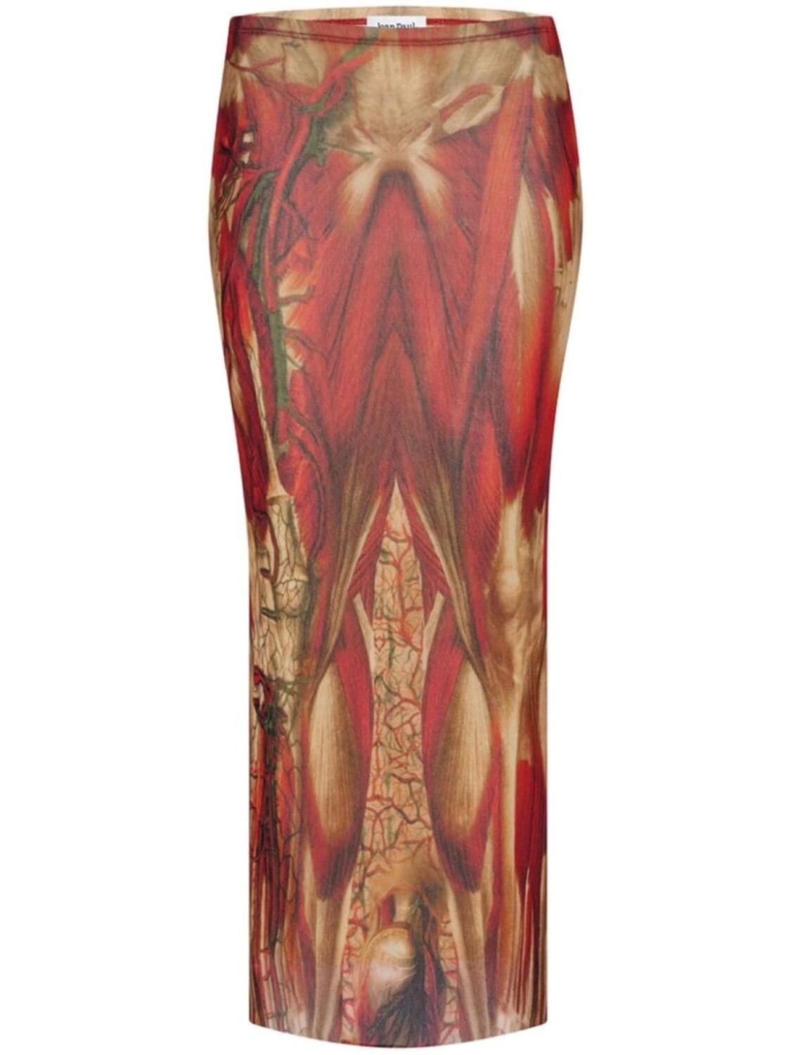 Jean Paul Gaultier юбка Экорше, красный 
Jean Paul Gaultier юбка Экорше, красный