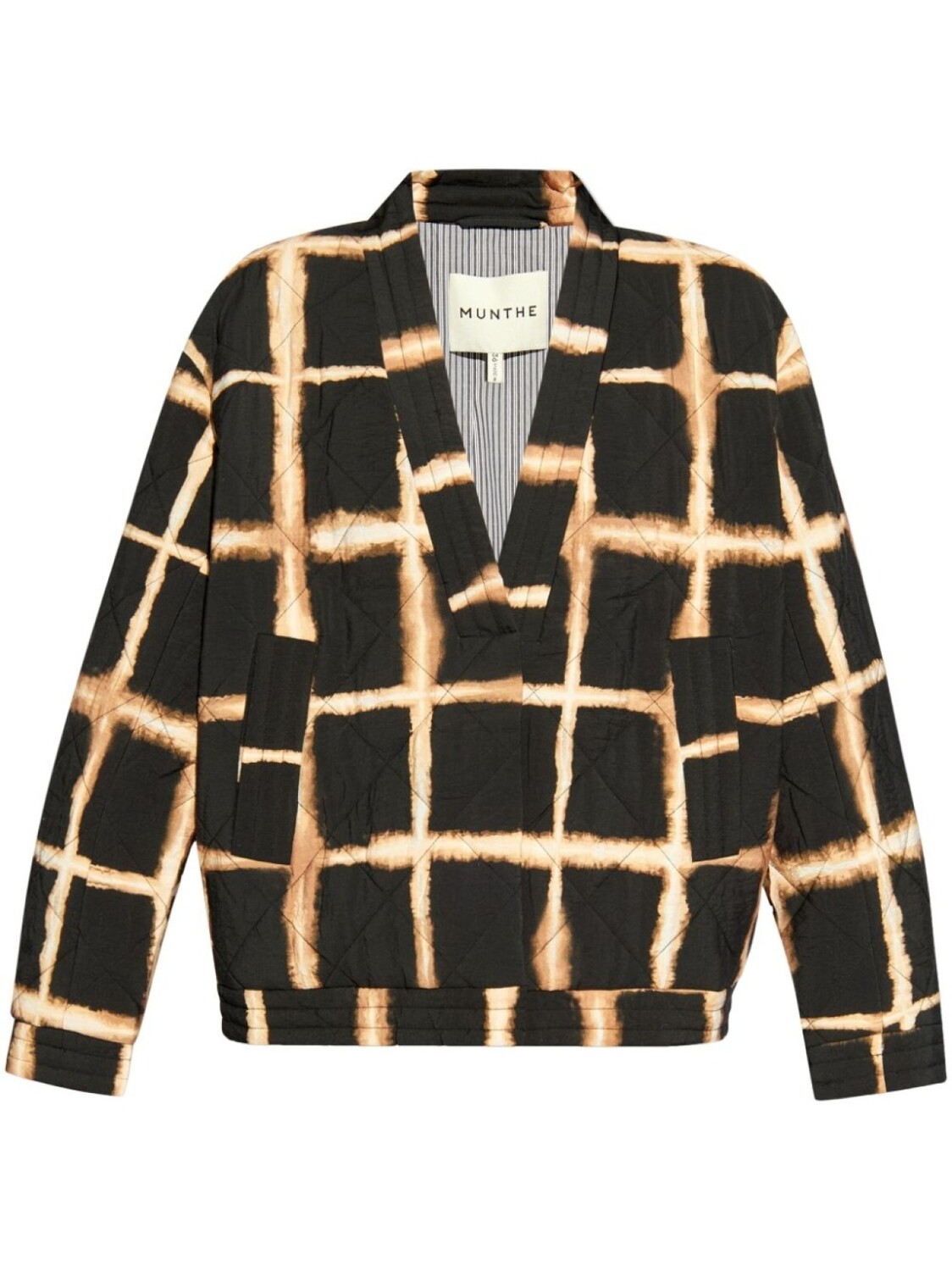 Стеганая куртка Omaha в клетку MUNTHE, черный
Стеганая куртка Omaha в клетку MUNTHE, черный