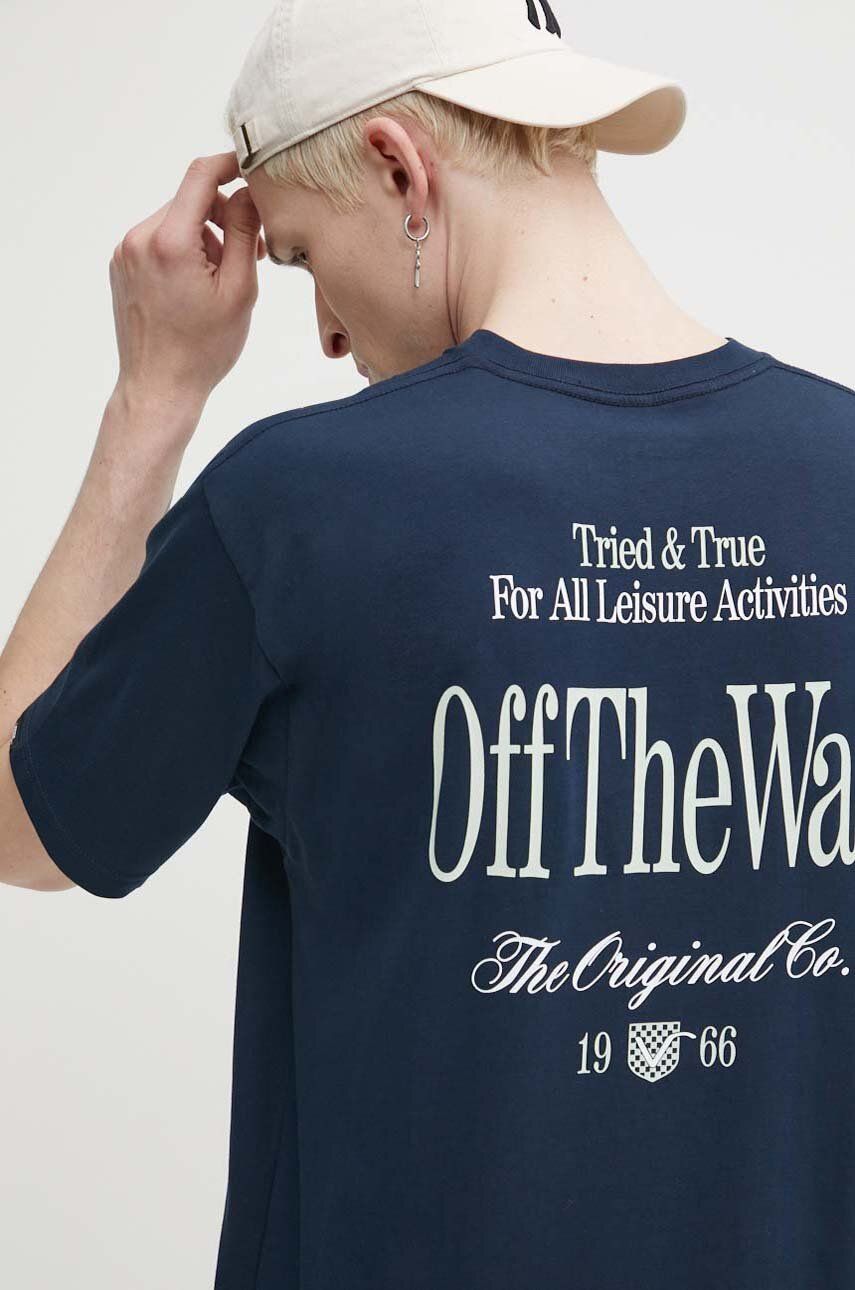 Хлопковая футболка Vans, темно-синий
Хлопковая футболка Vans, темно-синий