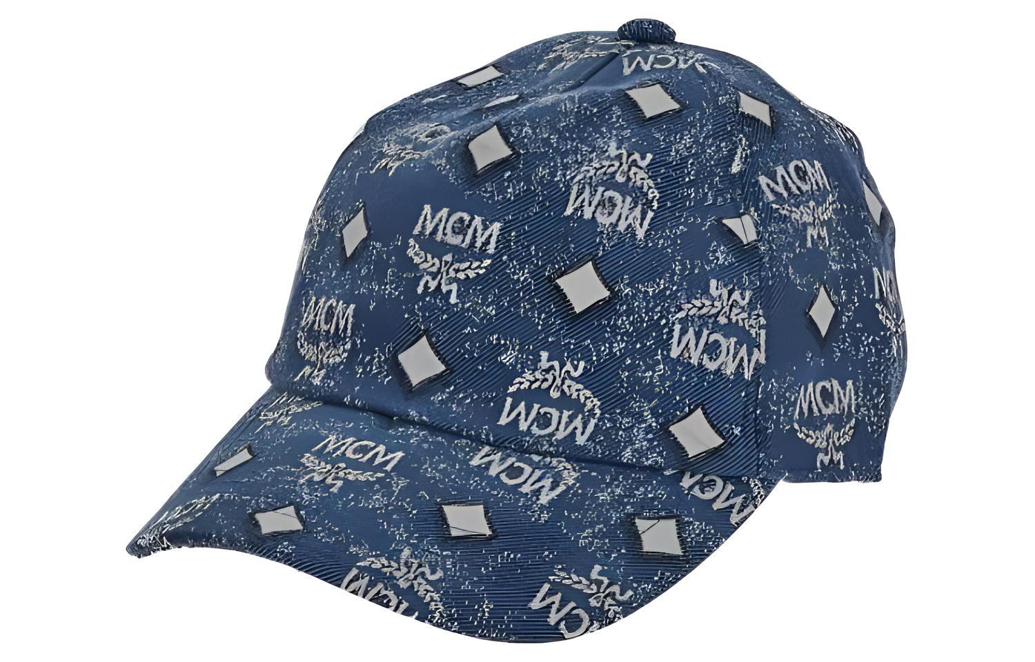 MCM Бейсболка унисекс синяя, Blue
MCM Бейсболка унисекс синяя, Blue