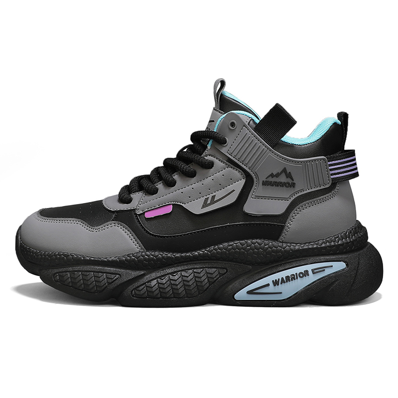 Прочные дышащие массивные кроссовки для мужчин WARRIOR, Black
Прочные дышащие массивные кроссовки для мужчин WARRIOR, Black