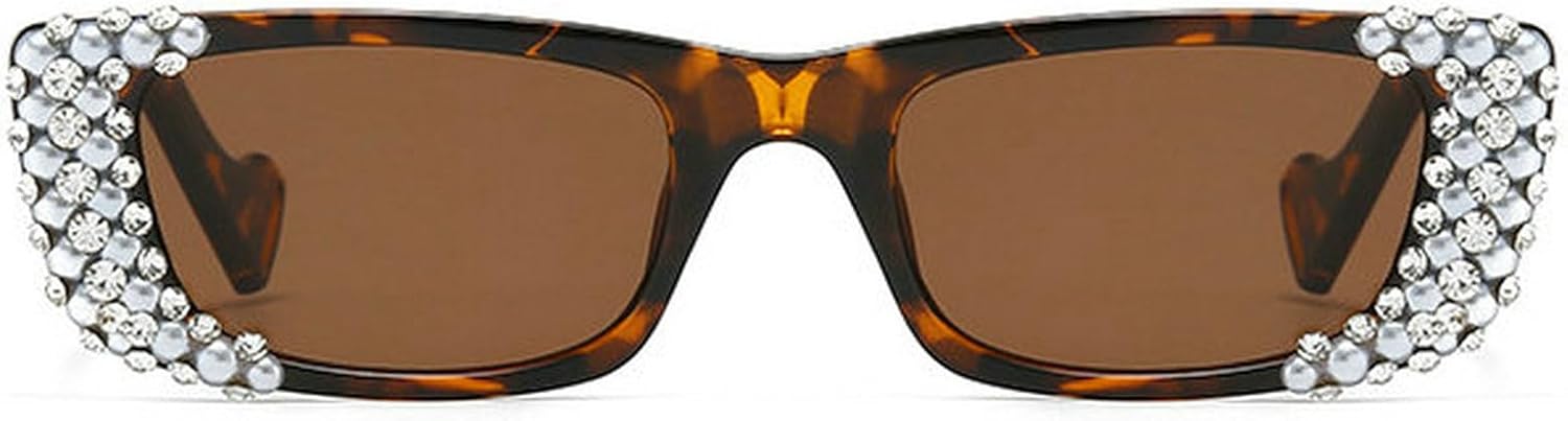 COTIA Модные квадратные солнцезащитные очки с бриллиантами, стразами и жемчугом для женщин и мужчин, блестящие прямоугольные, стильные, для вечеринок. Солнцезащитные очки для украшения дома, Leopard 1
COTIA Модные квадратные солнцезащитные очки с бриллиантами, стразами и жемчугом для женщин и мужчин, блестящие прямоугольные, стильные, для вечеринок. Солнцезащитные очки для украшения дома, Leopard 1