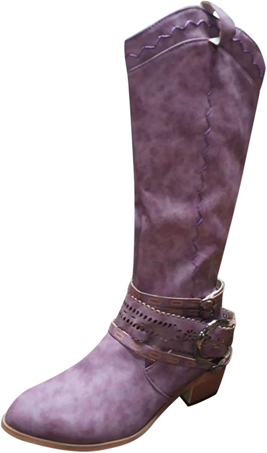 Высокие ковбойские сапоги до колена для женщин и мужчин AYziemezm, фиолетовый
Высокие ковбойские сапоги до колена для женщин и мужчин AYziemezm, фиолетовый