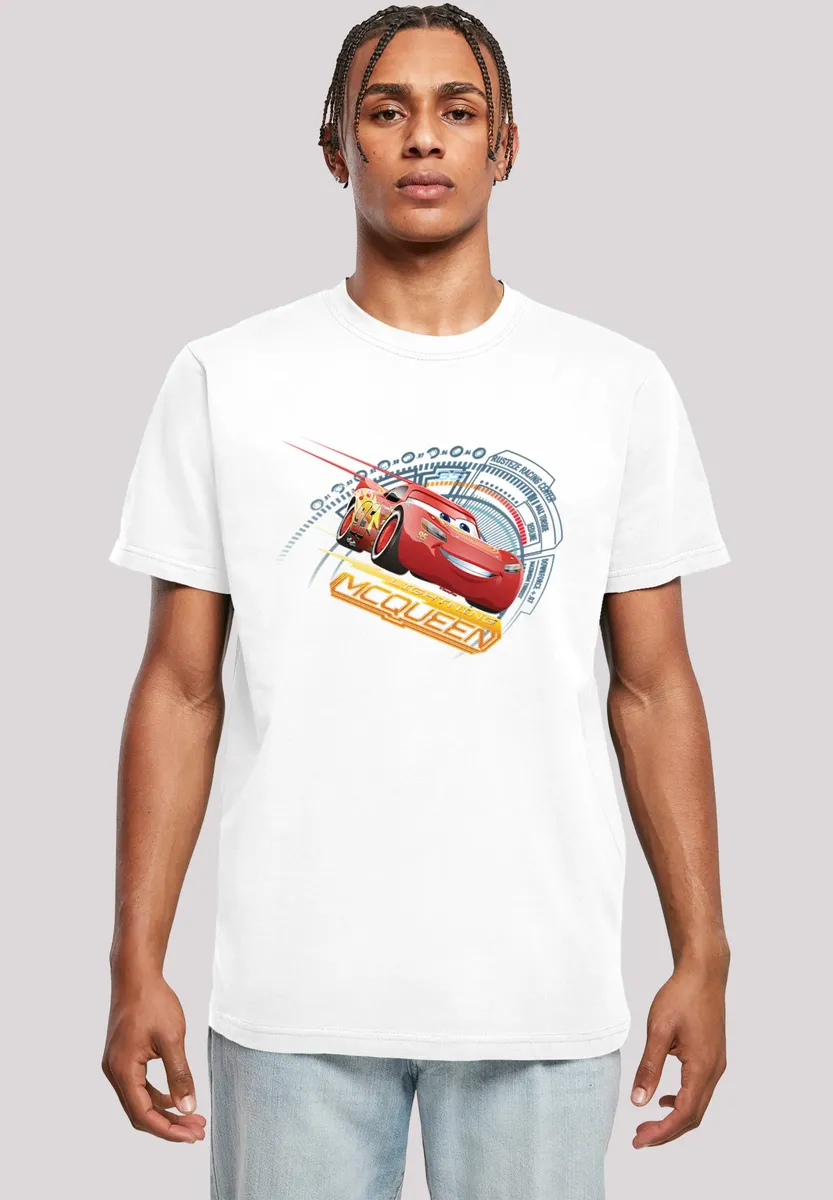 Футболка F4NT4STIC "Disney Cars Lightning McQueen", мужская, премиум-мерч, стандартного кроя, базовая, с принтом, белый
Футболка F4NT4STIC "Disney Cars Lightning McQueen", мужская, премиум-мерч, стандартного кроя, базовая, с принтом, белый