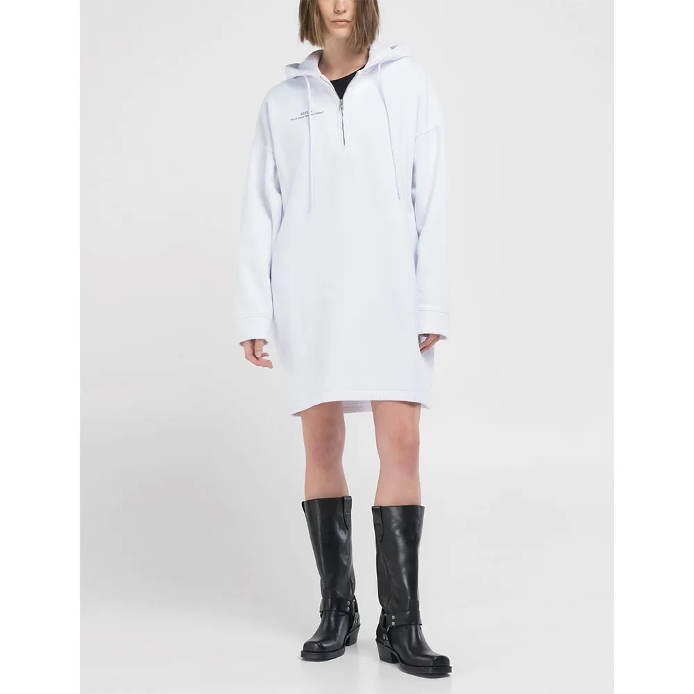 Платье Replay W9118.000.23040P midi, белый
Платье Replay W9118.000.23040P midi, белый