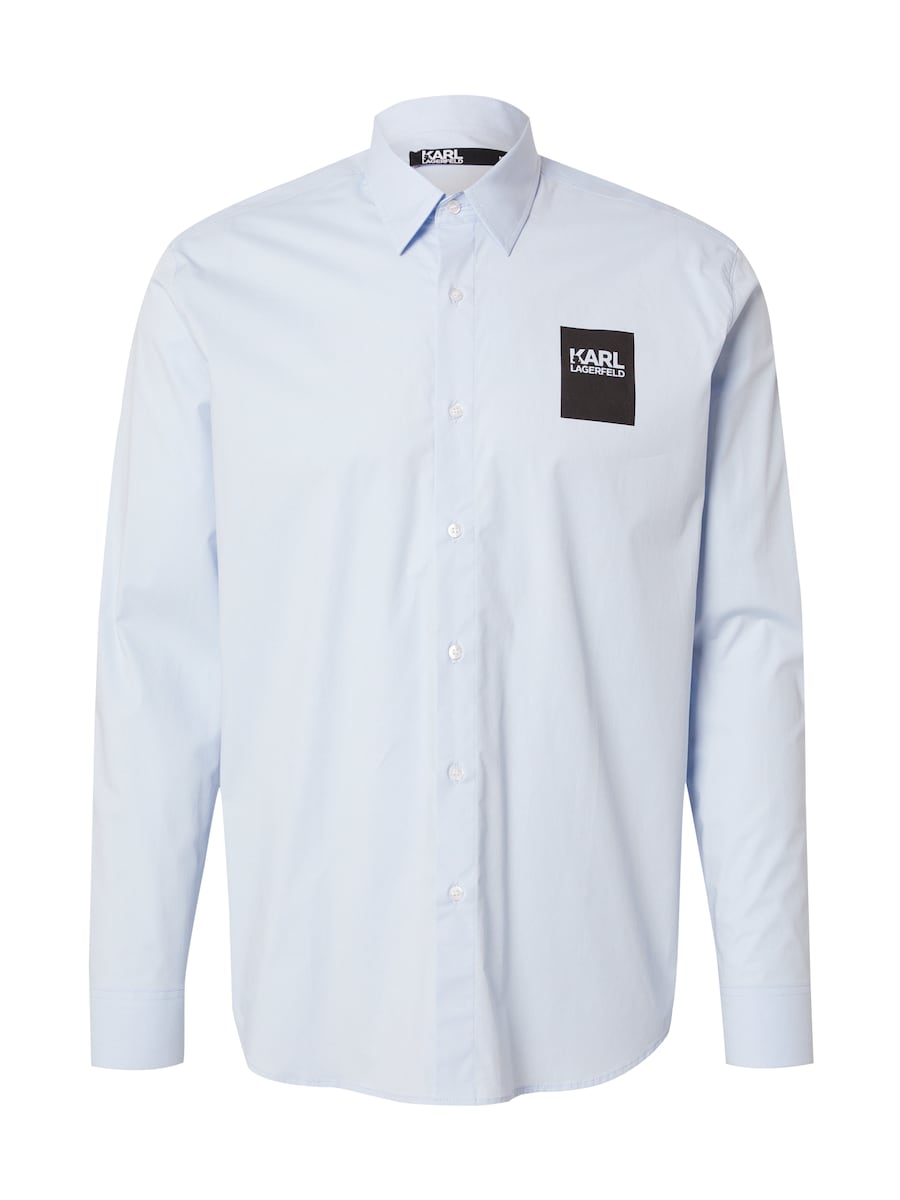 Рубашка на пуговицах классического кроя Karl Lagerfeld, светло-голубой
Рубашка на пуговицах классического кроя Karl Lagerfeld, светло-голубой