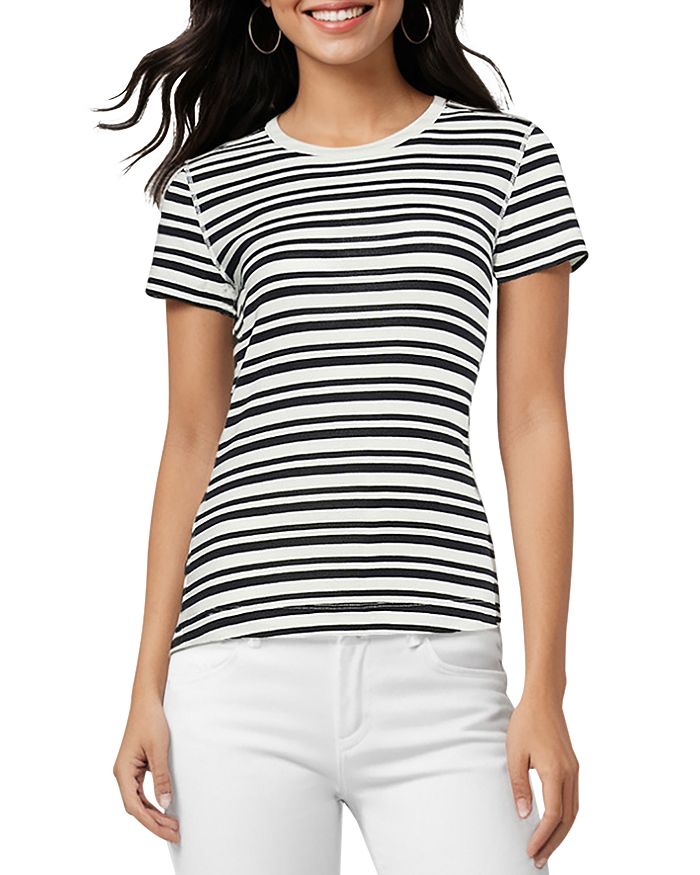 Хлопковая футболка с коротким рукавом и круглым вырезом Three Dots, черный
Хлопковая футболка с коротким рукавом и круглым вырезом Three Dots, черный