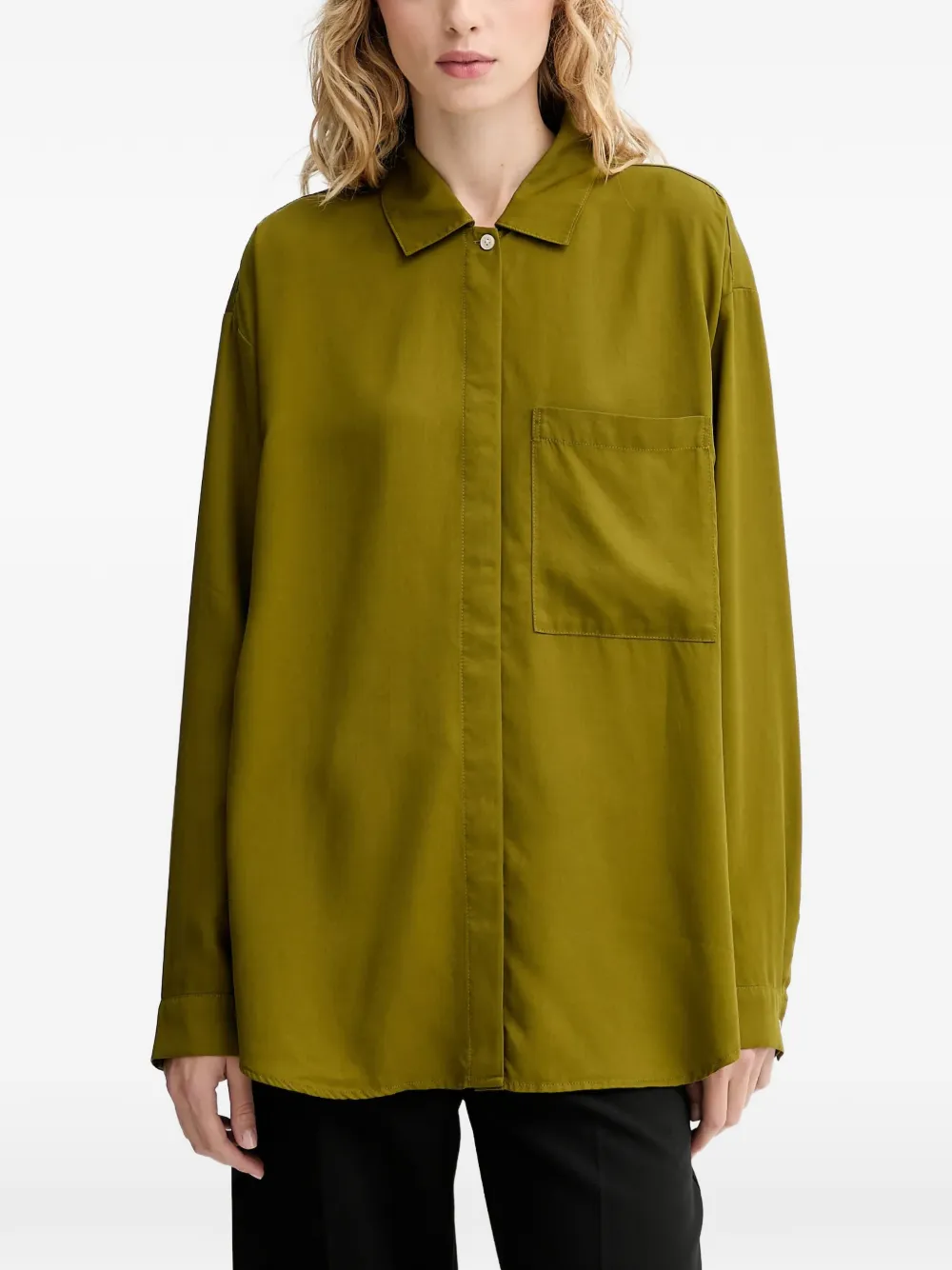 Рубашка с нагрудным карманом Marc O'Polo, зеленый
Рубашка с нагрудным карманом Marc O'Polo, зеленый