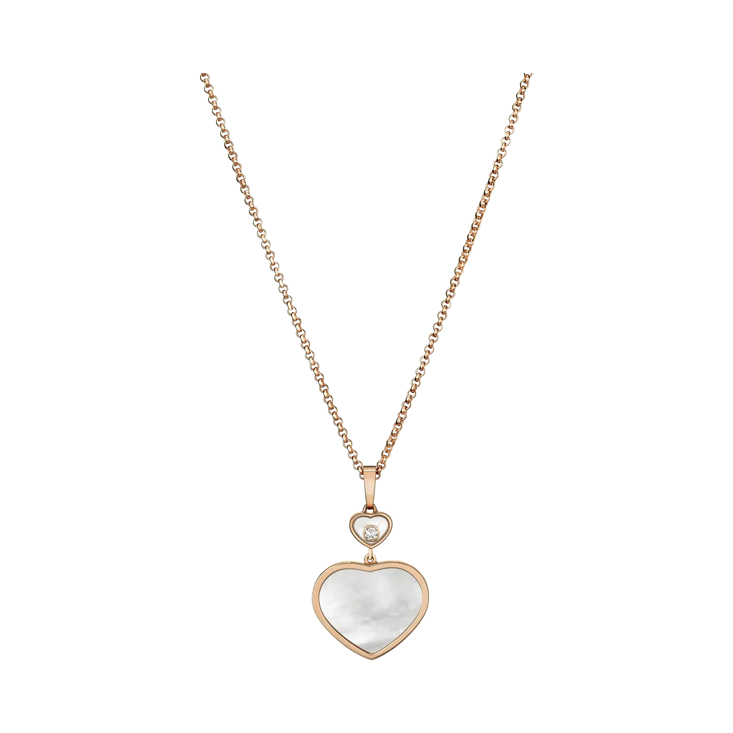 Кулон Chopard Happy Hearts - Подвеска, розовое золото, бриллиант, перламутр
Кулон Chopard Happy Hearts - Подвеска, розовое золото, бриллиант, перламутр